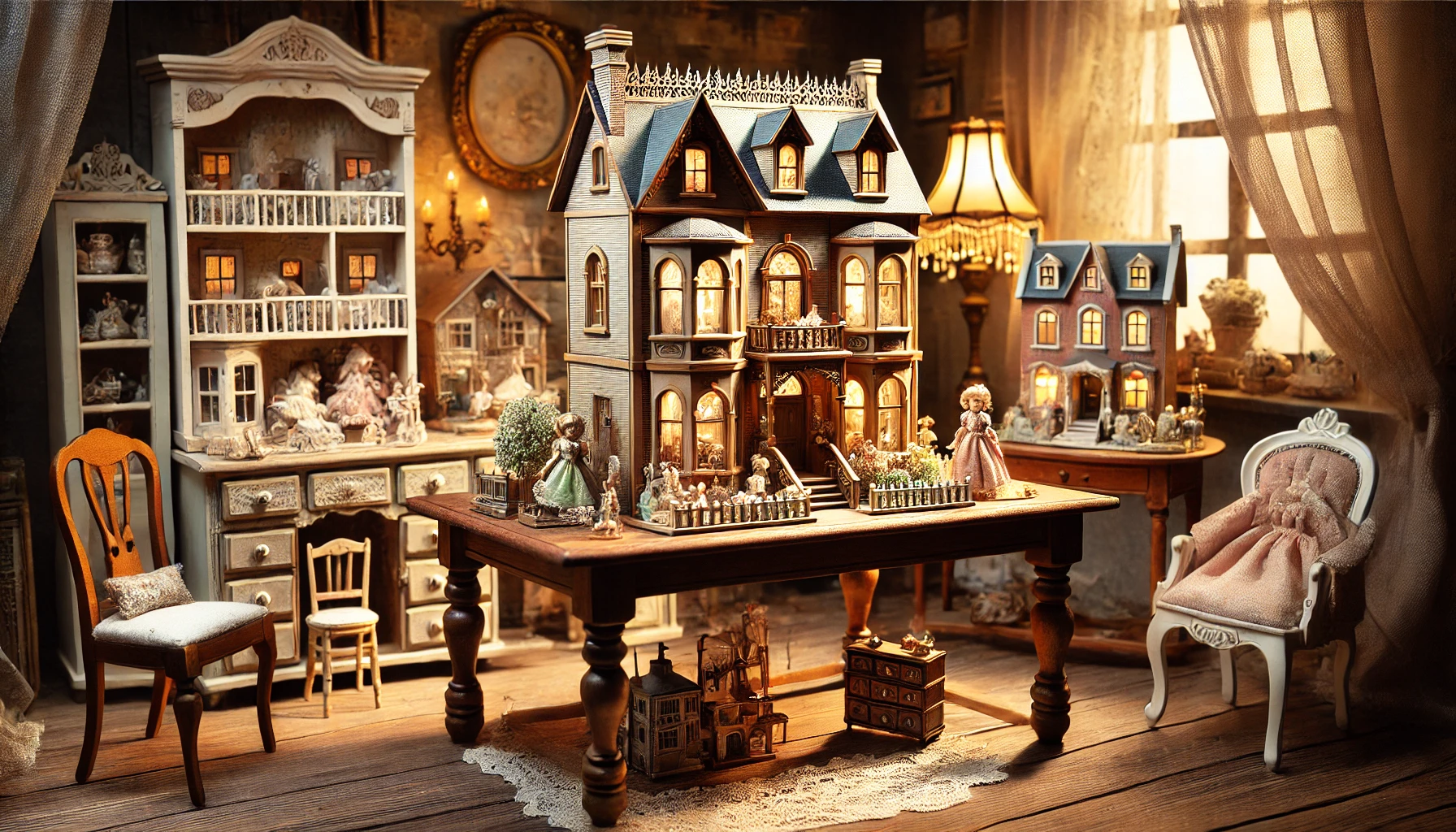 old fashioned dolls house