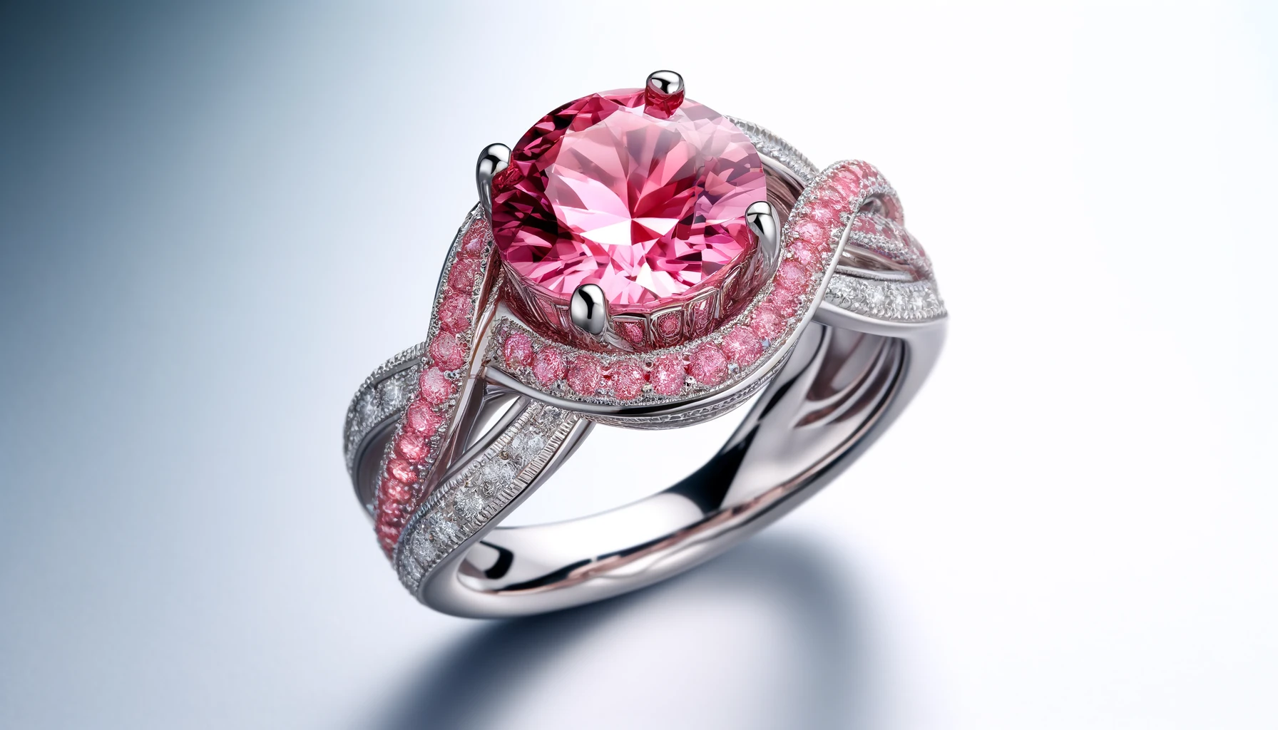 pink infinity ring