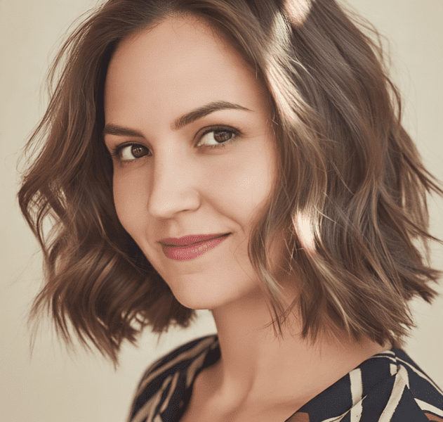 Graduated Bob Wavy Hair